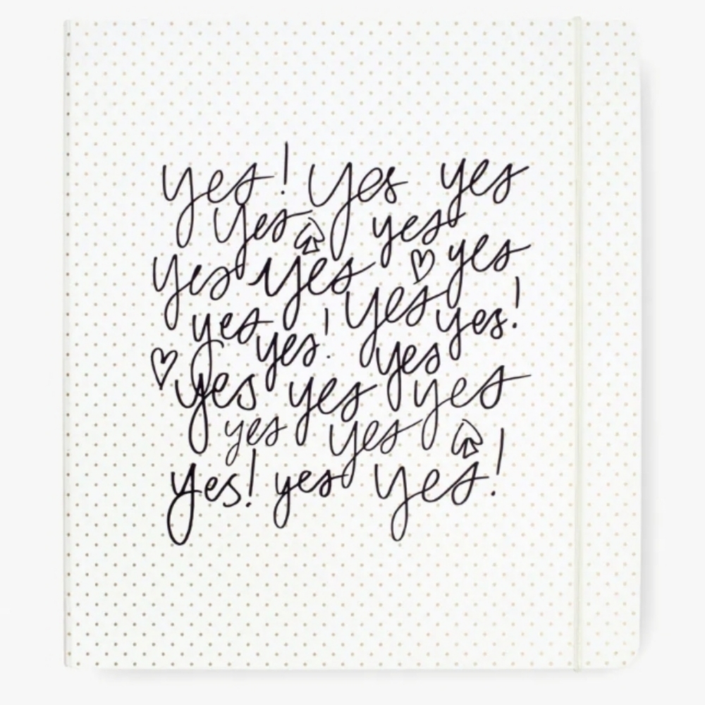 Kate Spade New York Bridal Planner Yes Yes Yes